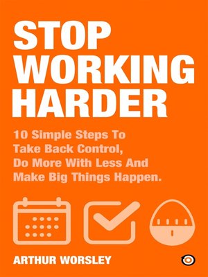 cover image of Stop Working Harder